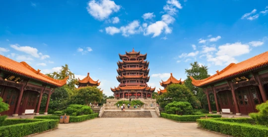 Tour de ville et visite du pavillon de la Grue jaune