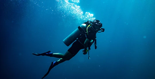 Descubrimiento de los sitios de buceo