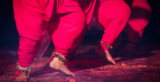 Spectacle de danses et de musique locale à bord