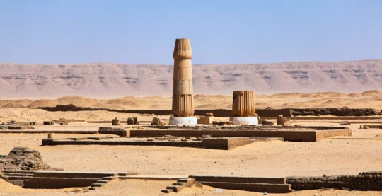 Visite des petits temples dédiés à Aton