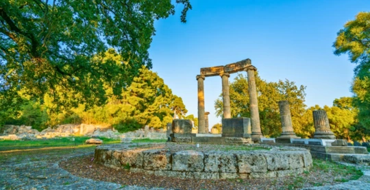 Exploration de l'ancienne Olympie