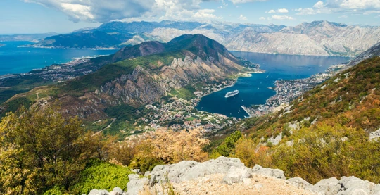 Cruise through the Bay of Kotor