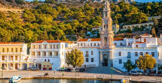 Le Saint Monastère St-Michel à Symi