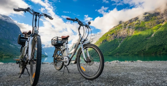 Escursione in bicicletta elettrica a Møllerhytta