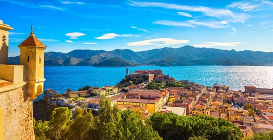 Fort Stella in the old town of Portoferraio