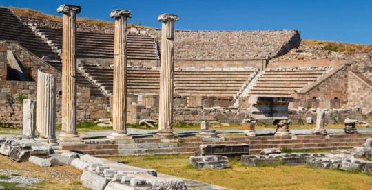 The archaeological site of Pergamon, Dikili