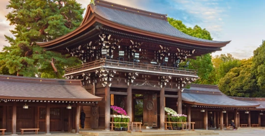 Visite du sanctuaire Meiji-jingû