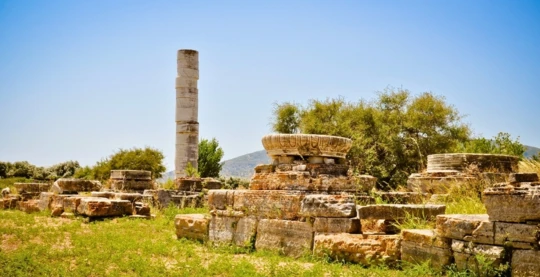 Visite du sanctuaire d'Héraion