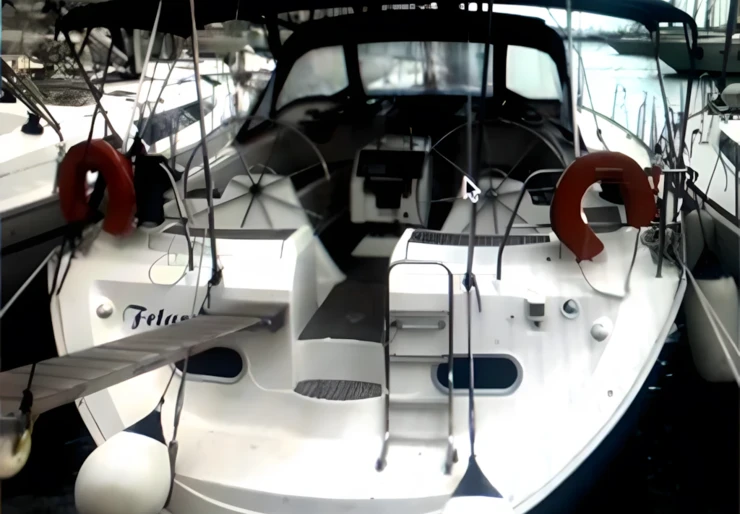 Gib Sea 51 Lefkas harbour | Fetard