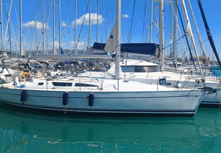Sun Odyssey 40.3 Lefkas harbour | Evina