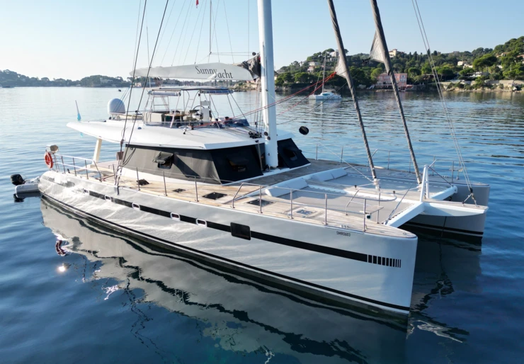 Sunreef 62 Olbia harbour | SUNNYACHT