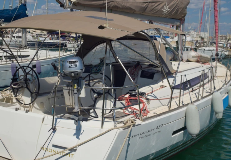 Sun Odyssey 439 Perf Ostia Tourist Port of Rome | Moonlight