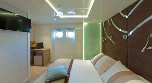 Cat. B - Ponte inferiore e ponte principale. Letti matrimoniali o doppi