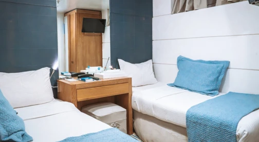 Cat C - Pont principal - 2 lits jumeaux