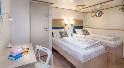 Cabine double - Pont inférieur