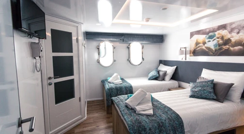 Cabina doppia - Ponte superiore o principale