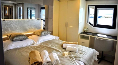 Double cabin - Upper or main deck