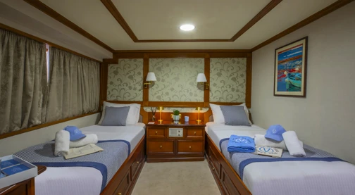 Double bed or twin beds - Main deck - Cat. A