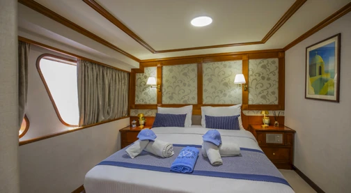 Double bed or twin beds - Main deck - Cat. P