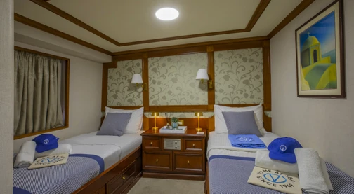 Double bed or twin beds - Main deck - Cat. P