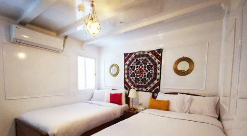 Cabina con due letti singoli