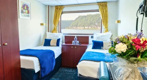 Doppelkabine – Großes Bett – Kat. A – Oberdeck