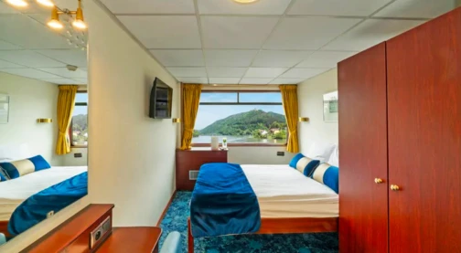 Doppelkabine – Großes Bett – Kat. B – Hauptdeck