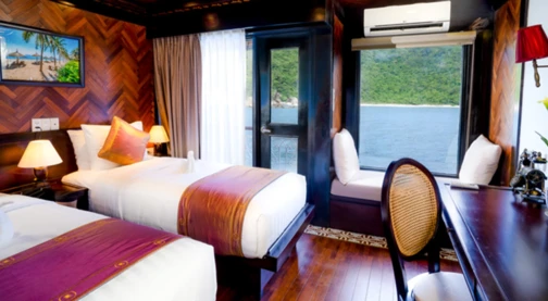 Cabine deluxe avec balcon - Pont supérieur