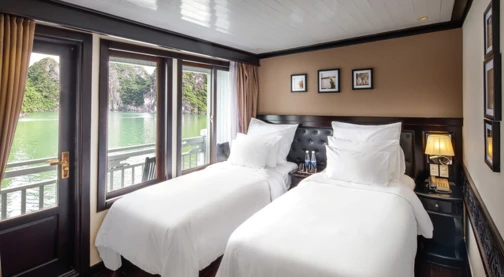 Cabine de luxe avec balcon