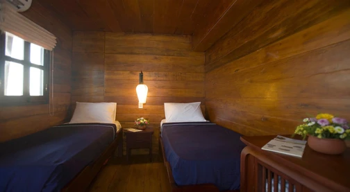 Cabine avec 2 lits jumeaux - Pont principal