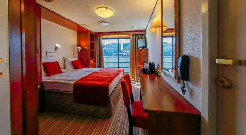 Double cabin on the promenade deck