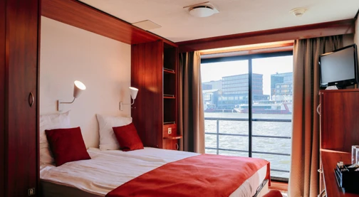 Double cabin on the promenade deck