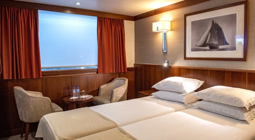 Cabina doppia sul ponte principale