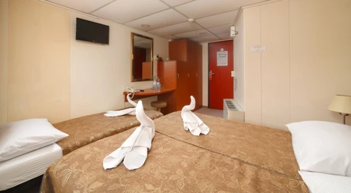 Dreifachkabine - Mitteldeck