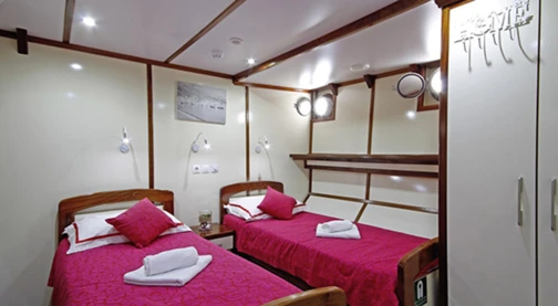 Cabine double - Lit double - Pont principal