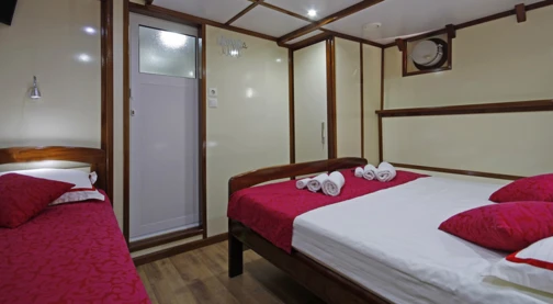 Cabine triple - Lit queen size - Pont inférieur