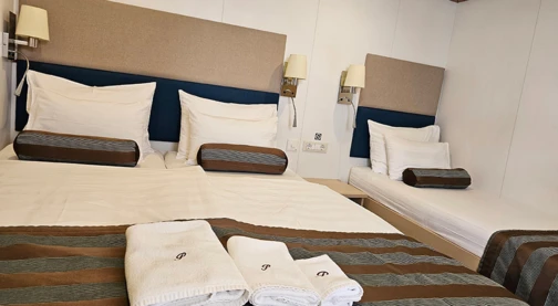 Cabine triple - Pont supérieur/principal