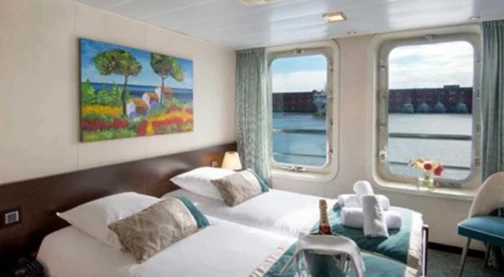 Cubierta superior - Camarote doble - Cat A