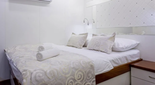 Cabine double - Pont principal - Lit queen size