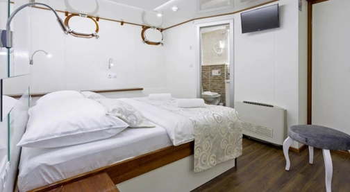 Cabine double - Pont inférieur - Lit queen size