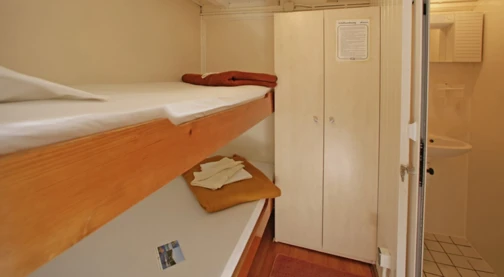 Cabine double - Pont supérieur - Lits superposés