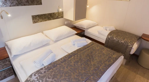 Cabina tripla - Ponte principale o inferiore