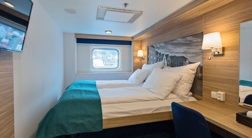 Außenkabine - Mitteldeck