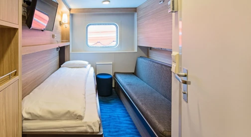 Außenkabine für drei Reisende - Oberdeck