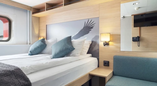 Doppelte Außenkabine - Unteres Deck