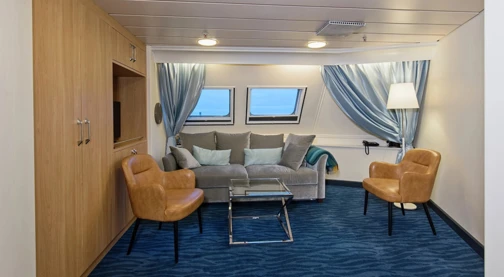 Panoramasuite – Oberdeck