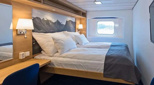 Premium-Außenkabine – Oberdeck