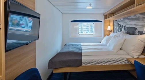 Komfort-Außenkabine – Mitteldeck