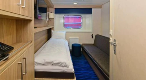 Komfort-Außenkabine – Ober- und Mitteldeck