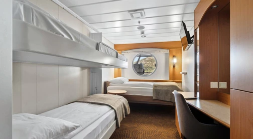 Standard-Dreifachkabine - Oberes und mittleres Deck